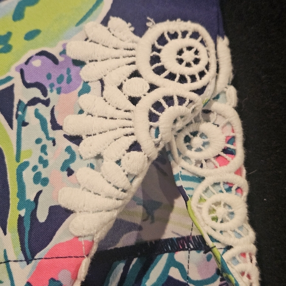 Lilly Pulitzer Luxletic Fairway Pants UPF 50+ SZ 12 - Picture 3 of 10